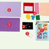 Kids DIY Handmade Material Kit Kids Play Arts Crafts Kindergarten Father's Day Gift Birthday Gift Greeting Card Children Educational Toy