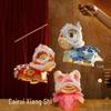 2026 Year of the Horse Large Lion Dance Lantern DIY Kit - Children's Handheld Luminous Toy