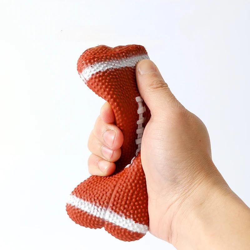 

Cute Plush Dog Chew Toy for Small Medium Large Breed Puppies Interactive Squeaky Animal Wild Goose Teething Dental XS коричневый