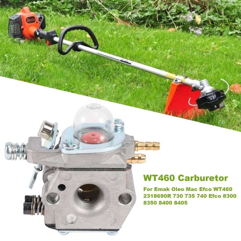 Карбюратор WT460 для Emak Oleo Mac Efco WT460 2318690R 730 735 740 Efco 8300 8350 8400 8405