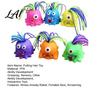 Kids Stress Relief Toy Hair Pulling Screaming Demon with 6 Sound Effects Anxiety Colorful Plucking Devil Sensory Fidget Party Favors