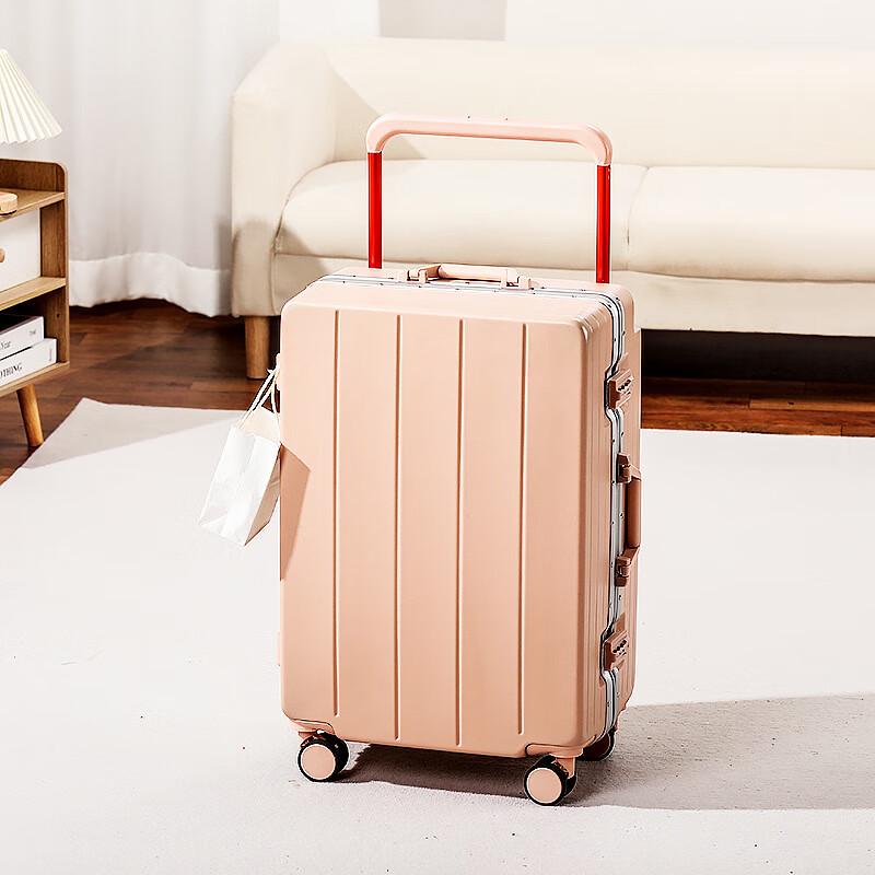 Zhili ABS Hardshell Suitcase with Wide Telescopic Handle 20 inch