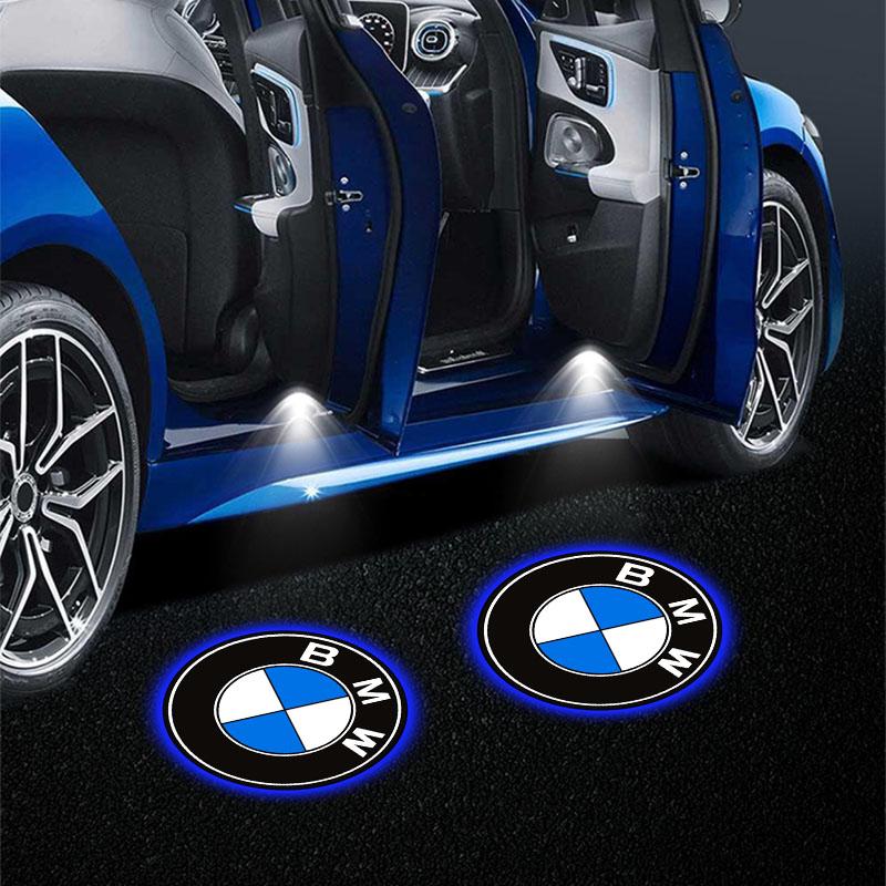 2pcs HD Led Welcome Light Car Door Projector Lamps Car Accessories For BMW 3 5 6 7 Serie X3 X5 X6 M E70 E71 E90 E91 F30 F10 E92