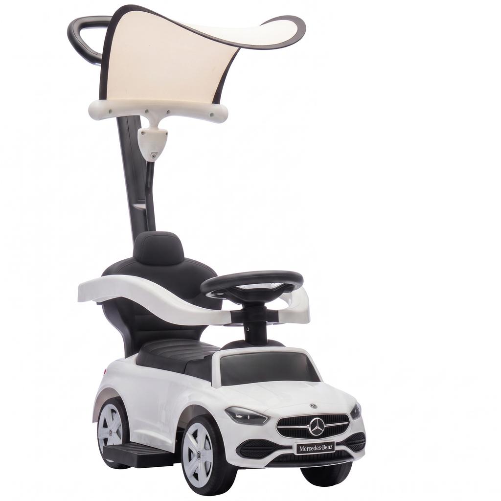 Licensed Mercedes-Benz Ride-On Toy for Children, 12-36 Months, White