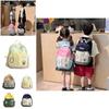 Kids School Backpack For Toddlers With Nylon Material And Curved Shoulder Straps For Preschool And Daycare