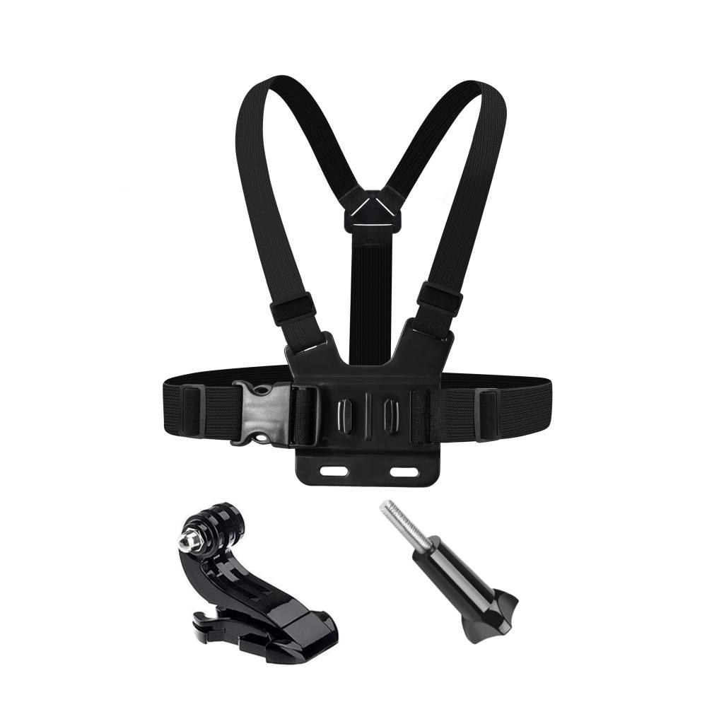 

Ремень на грудь и голову для GoPro Hero 13 12 11 10 9 8 7 Dji Action 5 Pro 4 Camera Insta360 X5 X4 Accessories with J-hook Mount