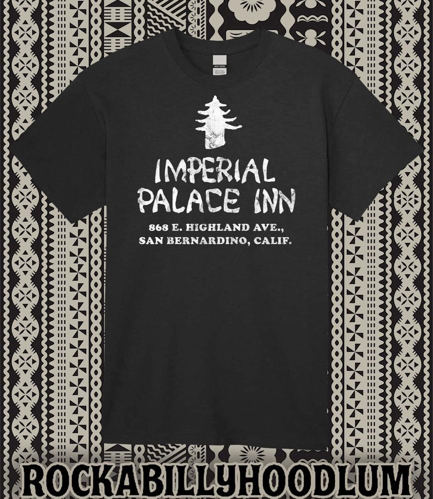 Retro Tiki Art Tee T Shirt Cotton Mug Bar Restaurant Rum Imperial Palace Inn Unisex T-Shirt XXL