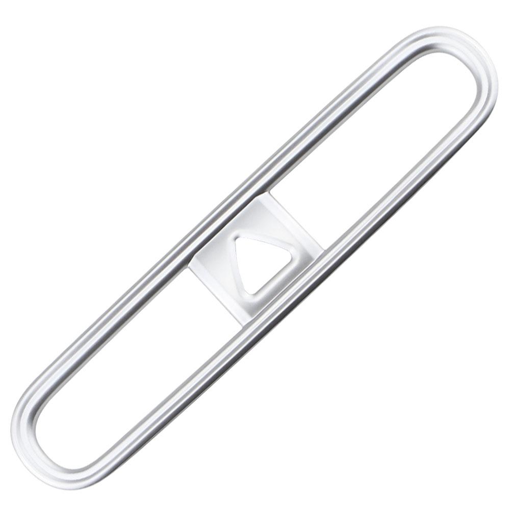 

Рамка крышки вентиляционного отверстия автомобильного кондиционера для Hyundai Kona Encino Kauai 2017 - Интерьер внедорожника серебряный