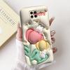 Casing For Redmi Note 9 9S 9Pro 4G Back Cover For Redmi Note 9 Pro Case Cute Cartoon Fashion Flowers Silicone Shockproof Bumper