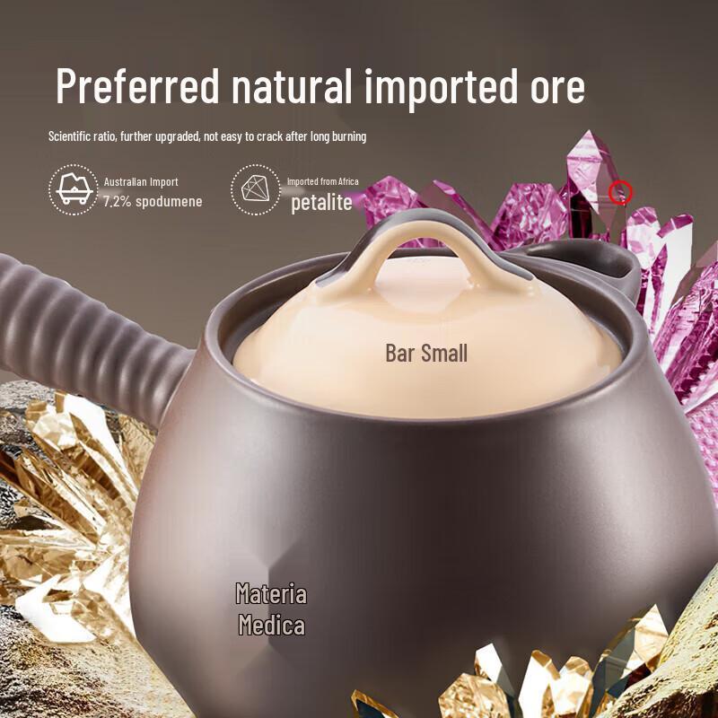 Bear 2L Ceramic Herbal Medicine Pot
