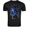 Blue Octopus Sea Creature T-Shirt - Ocean Marine Animal Graphic
