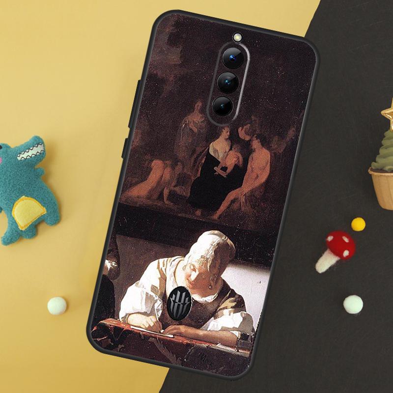 Johannes Vermeer Case For ZTE Nubia Red Magic 8 8S 9 Pro Plus RedMagic 6 7 Pro 6S 7S Pro 5S 6R 5G Back Cover