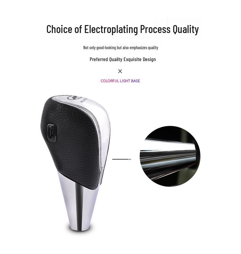 Luminous LED Gear Shift Knob for Vellfire Automatic Transmission Modification