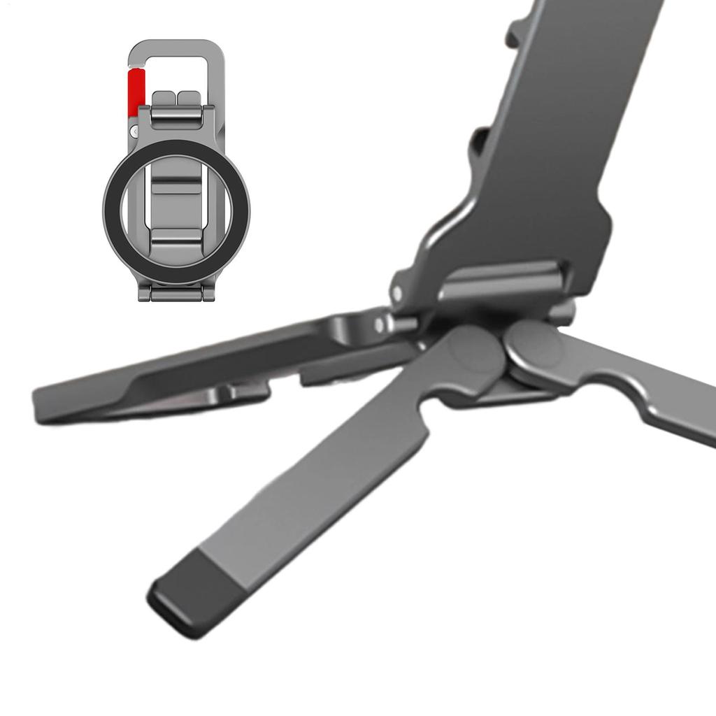Tripod For Phone Magnetic Foldable Travel Mount Phone Stand For Selfie Video Recording Content Creation Filming Gym Travel Vlog