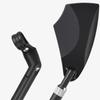 1 Pezzo Specchietto Retrovisore per Bicicletta Specchietto Retrovisore Grandangolare a 360 Gradi per Ciclismo su Strada e Mountain Bike Altezza Regolabile