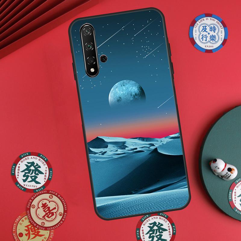 Moon Stars Space For Huawei Nova 5T 10 9 SE 7i 8i 11i 12i Y73 Y90 Y70 Y72 Y61 Y91 P60 Pro P30 P40 Lite Case