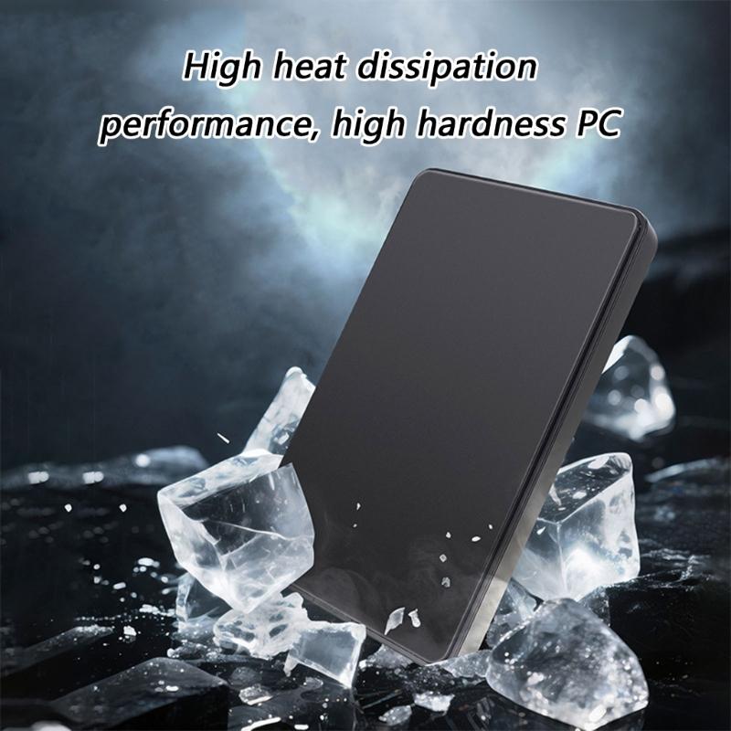 USB3.0 Fast Data Transfer 2.5inch Externals Hard Drive Case HDDs Case For Systems Portable Design