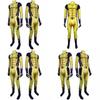 Wolverine Superheld Cosplay Bodysuit Für Kinder Mit Spandex Stoff Halloween Kostüm