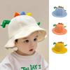 5 Colors Spring Autumn Kids Cartoon Bucket Hat Sun Protection Baby Hats Boys Girls Headwear Caps Children Outdoor Sunshade 1-4Y