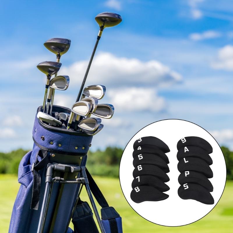 Golfs Driver Golfs Club Cover Iron Headcover, Golfs Mallet Putter Headcover Golfs Club Head Cover Golfs for Men Women