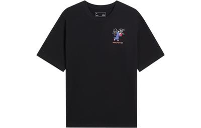 Sports Trendy Collection T Shirt Men's Black AHSS333-4