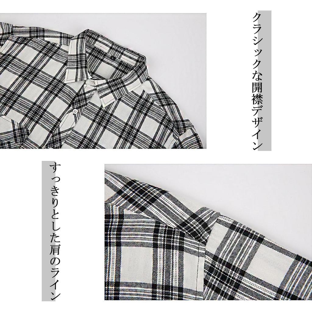 Ailiyumo Kostkovaná Dlouhá Plus Dvě Hrudní Kapsy Pánská Košile na Každodenní Nošení, Rukáv, Flanelová, Velikost, Jaro/Podzim, Zapínání na Knoflíky, Bavlna, Ležérní, Dlouhá, Měkká, Nadměrná,