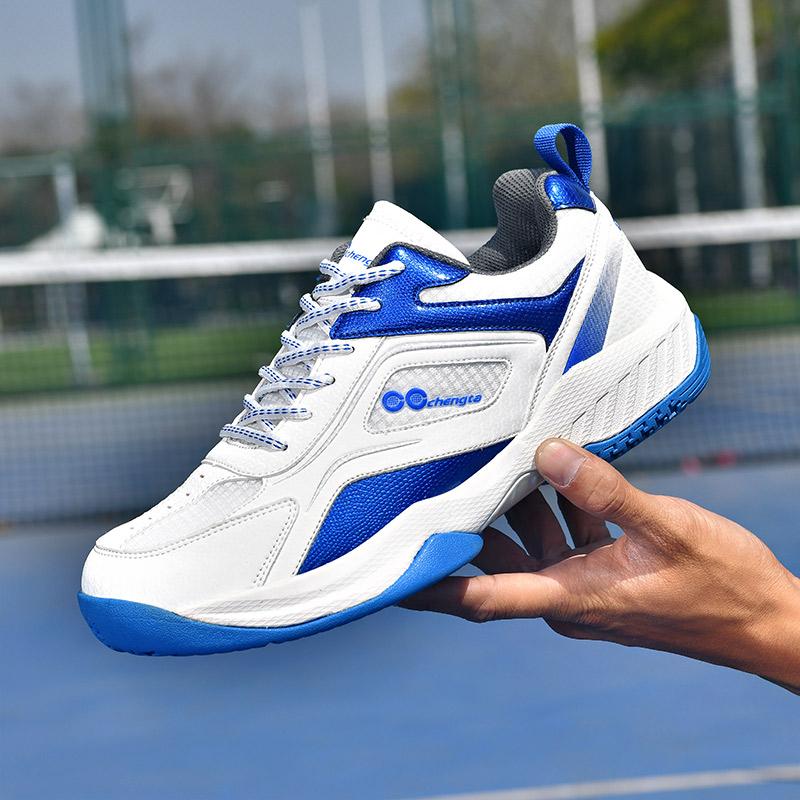 Professional Table Tennis Shoes Men Luxury Brand Badminton Shoes Mens Designer Sport Sneakers Man Breathable Court Shoe
