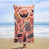 Geometry Pattern Beach Towel for Family Stuffs Friend Gifts Quick-Dry Sand Free For Bath Yoga Tourism Beach Camping Swimming GYM