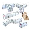 Cats Tunnel Foldable Pet Cat Toys Kitten Pet Training Interactive Fun Toy Tunnel Bored For Puppy Kitten Rabbit Play Tunnel Tube