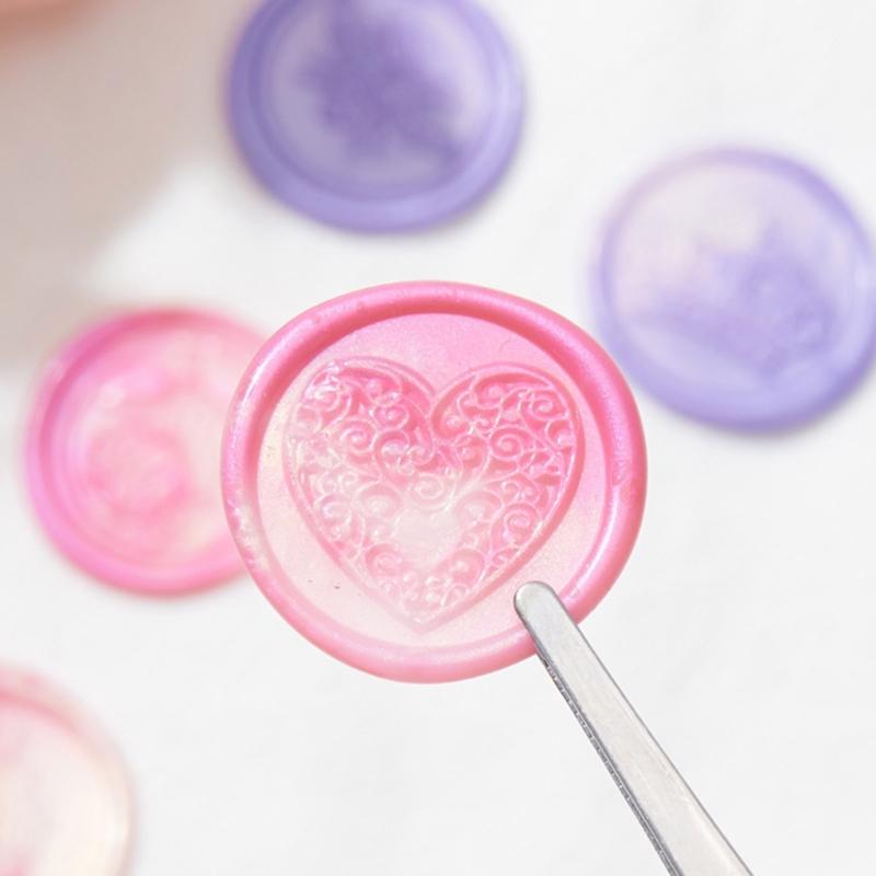 Retro Wax Seal Stamp Bees Heart Love Sealing Waxed Stamp for Invitation Envelopes Cards Photo Letter Decoration