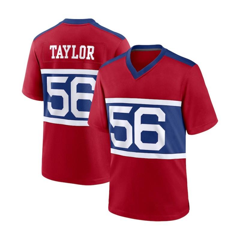 NFL Giants 1 Carter Retro Rugby Jersey Embroidered Football Men Women