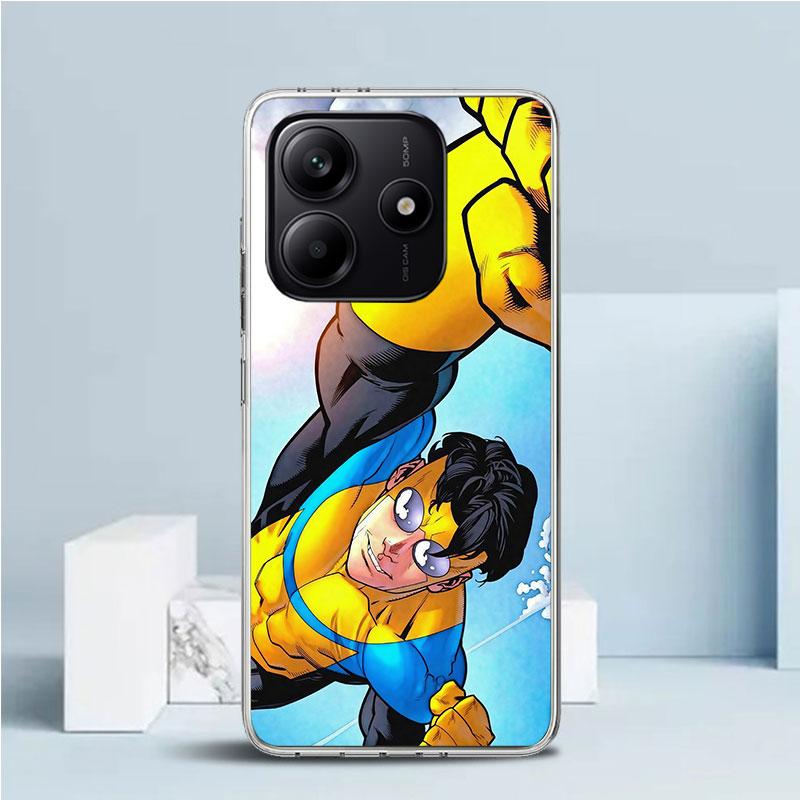 Cool I-Invincible Soft Cover for Xiaomi Redmi Note 15 14 13 12 Pro Plus Phone Case 14S 11S 11T 11E 10S 10 4G Pattern Shell Redmi