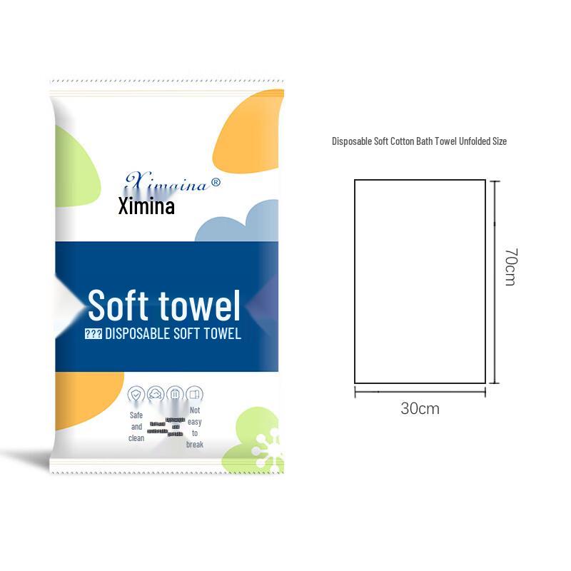 

Ximaina Disposable Pearl Texture Travel Face Towel Universal
