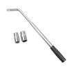 Telescopic Labor-Saving Tire Wrench with Ratchet & Socket for Easy Tire Change and Repair