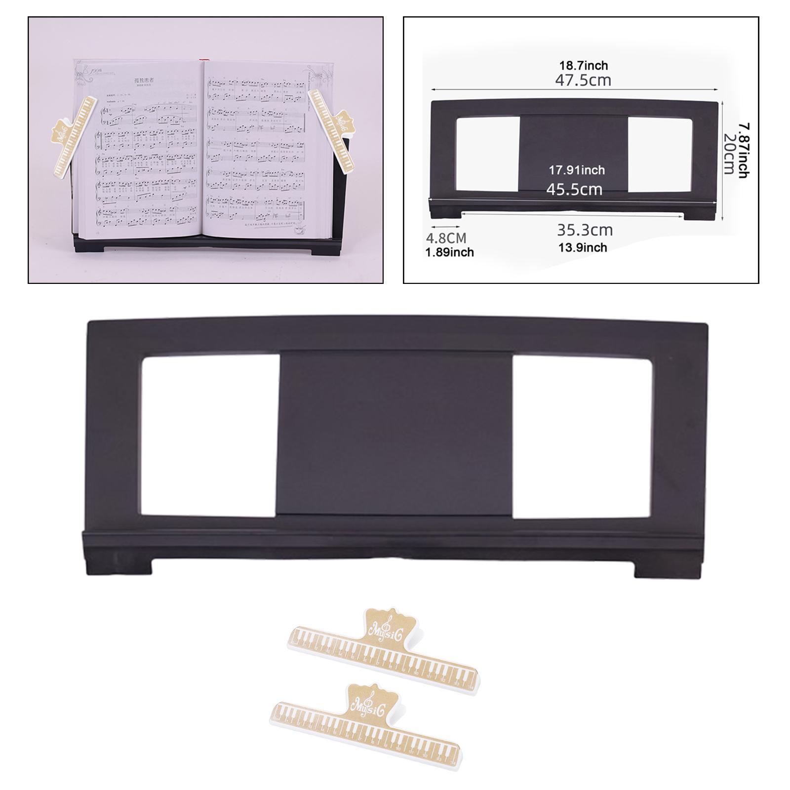 

Professional Electronic Keyboard Music Stand Sturdy Sheet Music Stand Piano Rack Holder for Musical Instruments