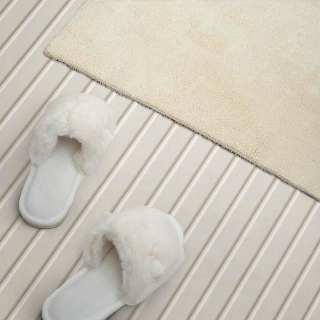 Decorative Vinyl Tiles With Graphics for Kitchen or Bathroom Vertical Stripes Texture 6X60X30 Cm