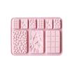 Chocolate Bar Silicone Mold  Bakeware Silicone Molds For Fondant Jelly Candy Mould Chocolate Wax Melts Moulds