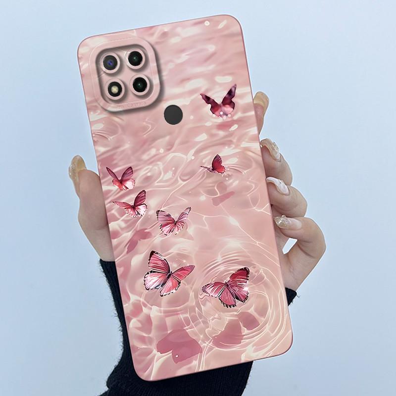 Fashion Simplicity Phone Case For Xiaomi Redmi 9C NFC Soft Liquid Silicone Fundas Redmi9C Redmi 9 C Camera Protection Cover Case