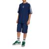 adidas Originals X Minecraft Collaboration Cargo Shorts Comfortable Fashion Trendy Versatile Shorts Kids Shorts Deep-Indigo KD9833