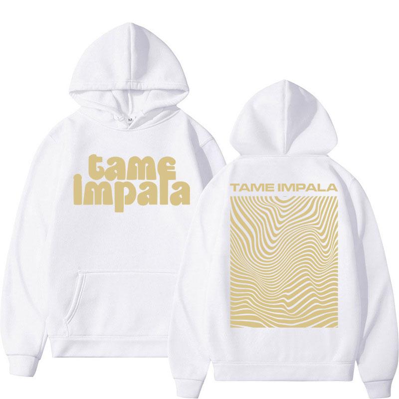 Rock Band Tame Impala Album Graphic Hoodie Men Women Pop Music Harajuku Vintage Long Sleeve Oversized Punk Pullovers Streetwear