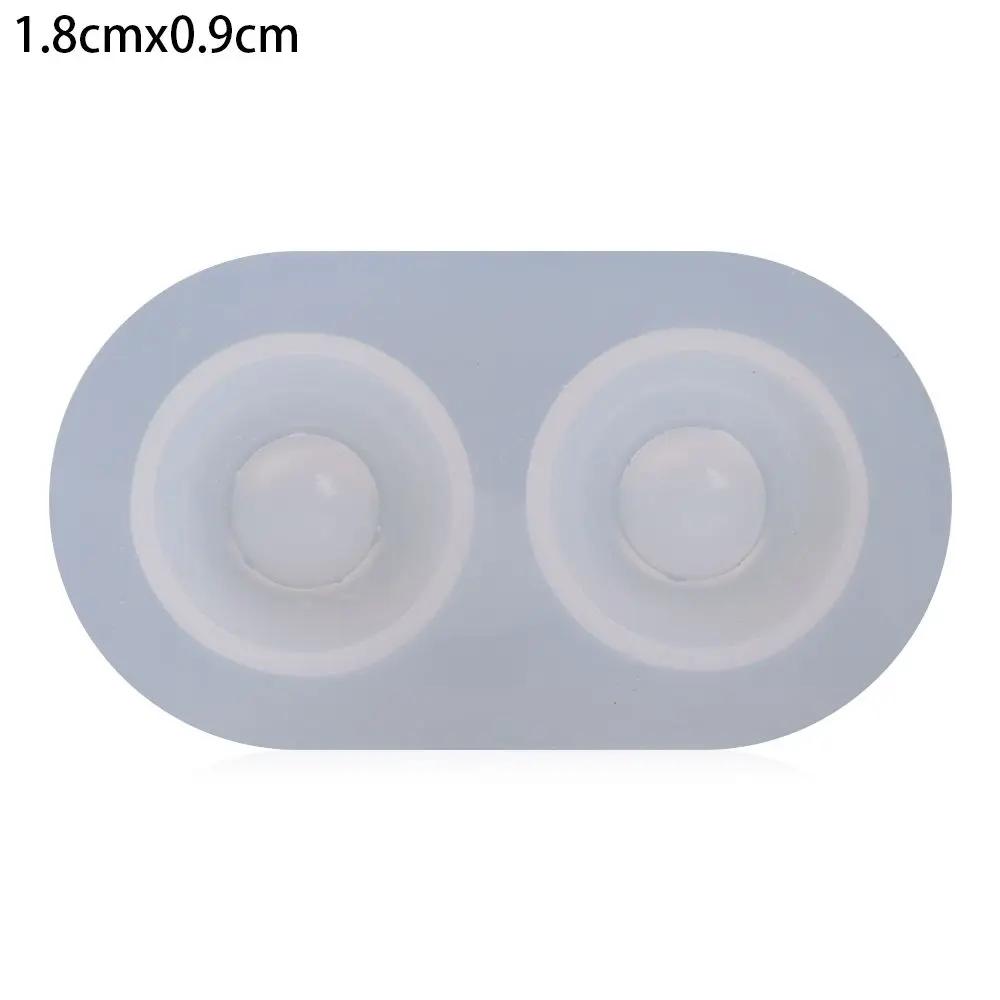 DIY Resin Crystal Craft Tools Silicone Casting Mould Half Round Eyeballs  Accessories 's Eyes Mold