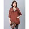Mid-length Korean Loose Windbreaker Women's Mid-length Casual Jacket Hooded Top