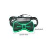 Glow In The Dark LED Bow Tie Luminous Flashing Necktie Wedding Christmas Birthday Party Decor Home Decoration Halloween Cosplay