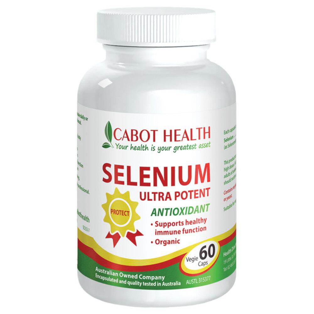 Cabot Health Selenium Ultra Potent 60 Capsules