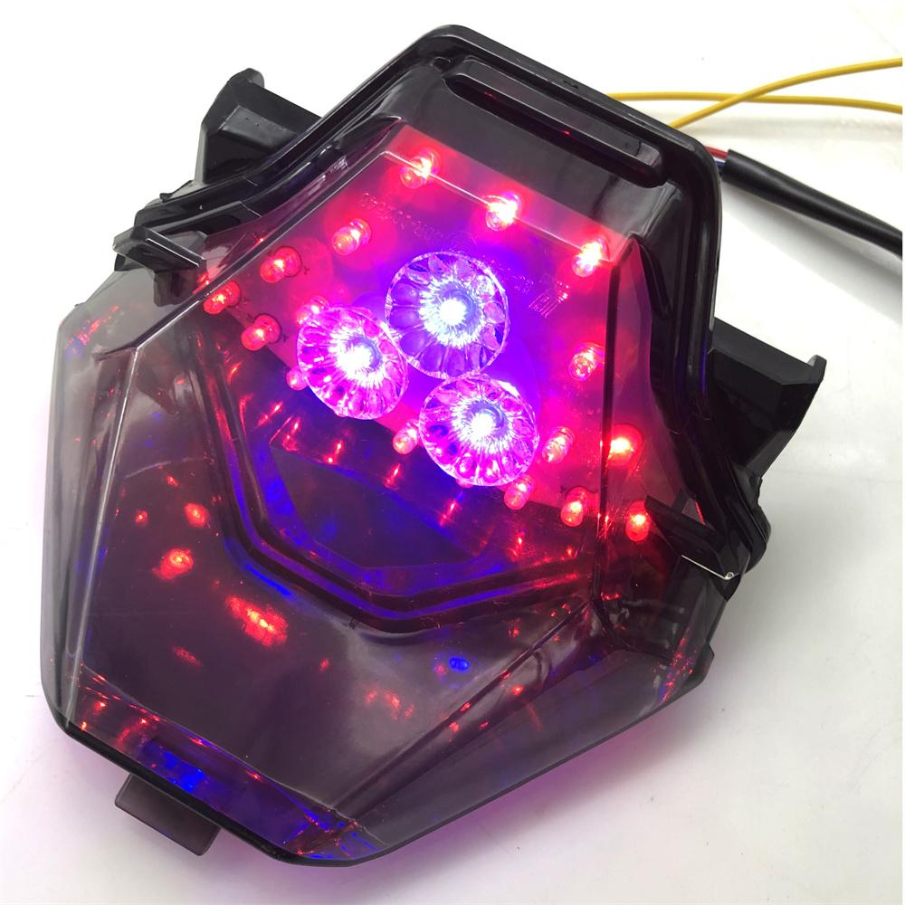 Led Brake Tail Light Turn Signal For Yamaha R3 R25 Mt-07 Fz07 Mt-03 Mt-25