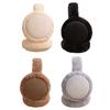Winter Unisex Ear Muffs Folding Solid Color Good Elasticity Anti Fall Earmuffs Plush Adjustable Ear Warmers for Outdoor