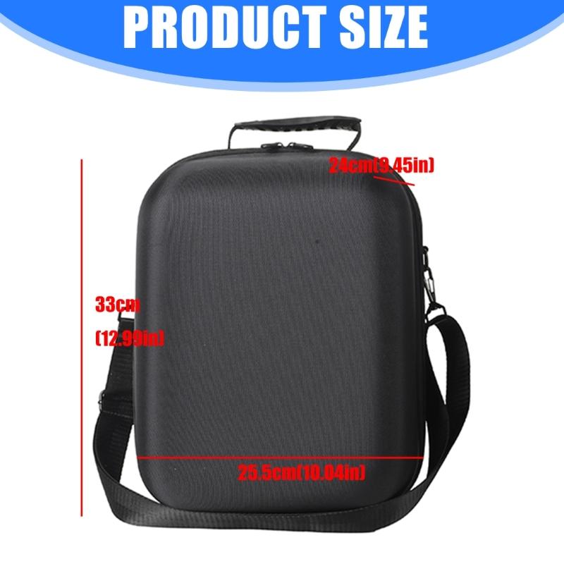 Water Resistant Speaker Carrying Case Lightweight Travel Organizers Reinforced Edges for Studio 5 Speaker