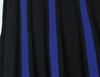 2025 Women's Knit Color Block Striped Pleated Half Skirt