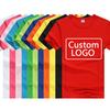 Custom Cotton Customized Print Short Sleeve Logo T Shirt Summer Tops Tees DIY Your Like Photo Cotton Tshirt Unisex Clothing
