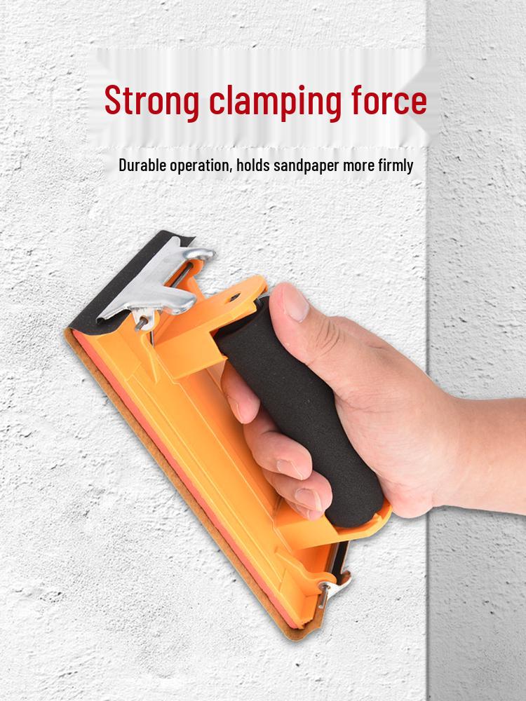 Handmade Sandpaper Holder Wall Sanding Block Clip Tool